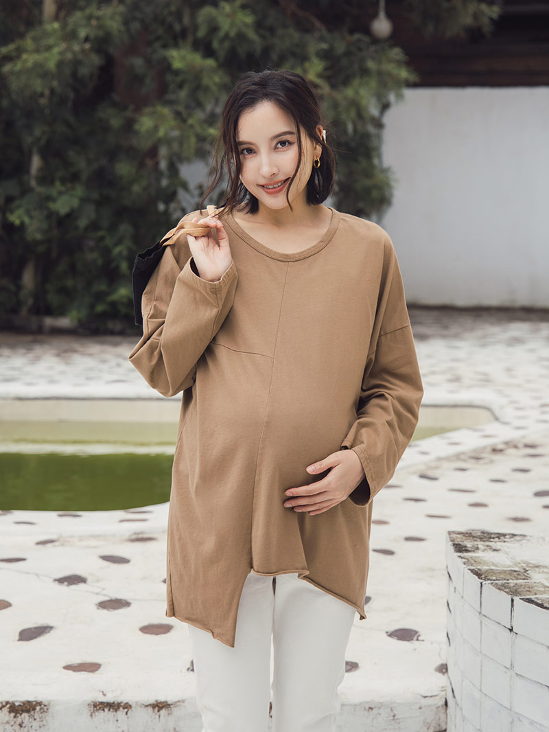 棠棠媽咪孕婦裝,韓國空運,棉,純色,孕婦穿搭,孕婦裝哪裡買