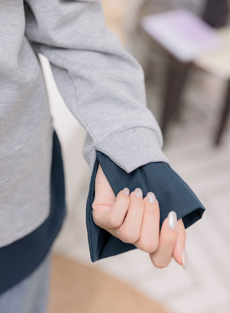 棠棠媽咪孕婦裝,孕婦上衣,假二件,秋冬,孕婦首選