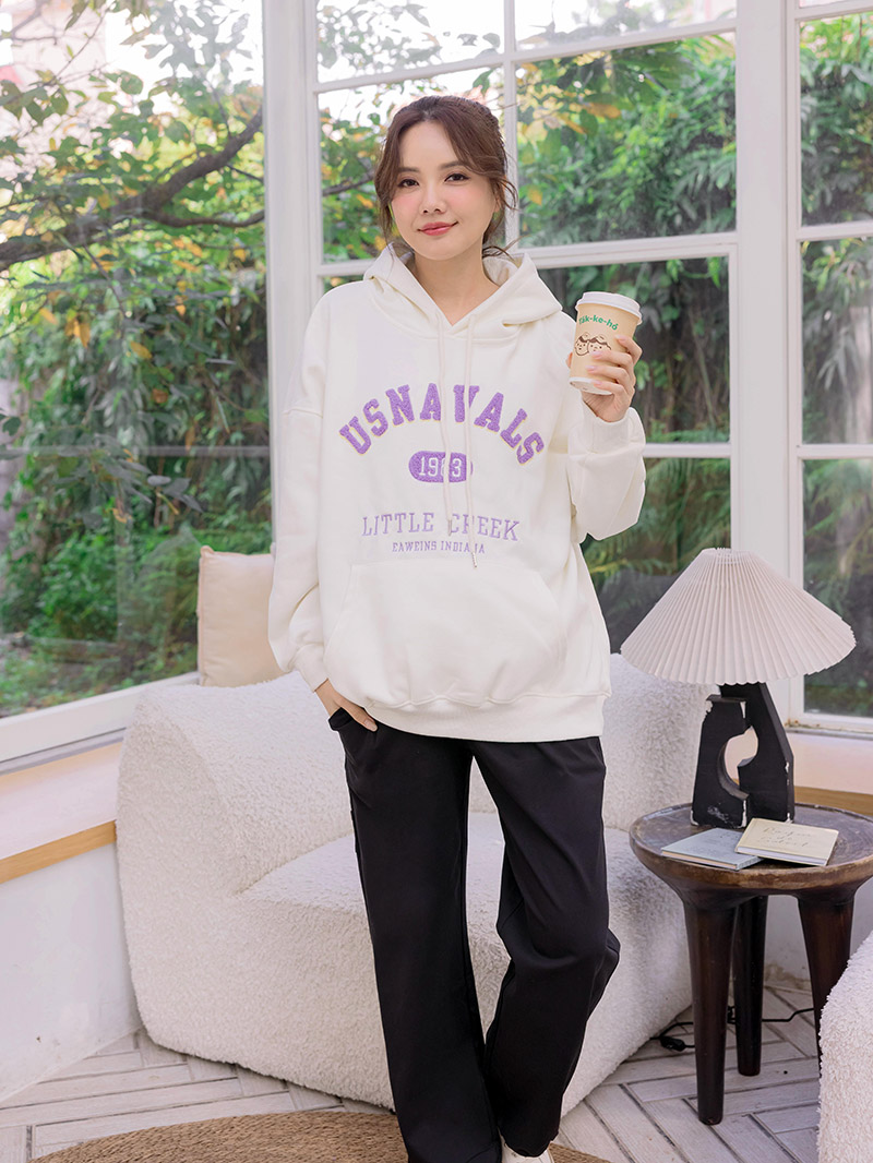 棠棠媽咪孕婦裝,內刷毛,大學t,保暖,禦寒首選,新手媽咪,懷孕穿搭