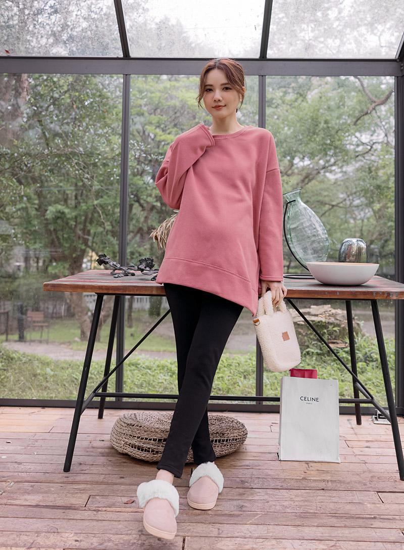 棠棠媽咪孕婦裝,秋冬推薦,必備單品,大學T