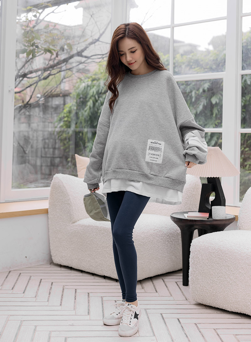 棠棠媽咪孕婦裝,秋冬推薦,必備單品,大學T