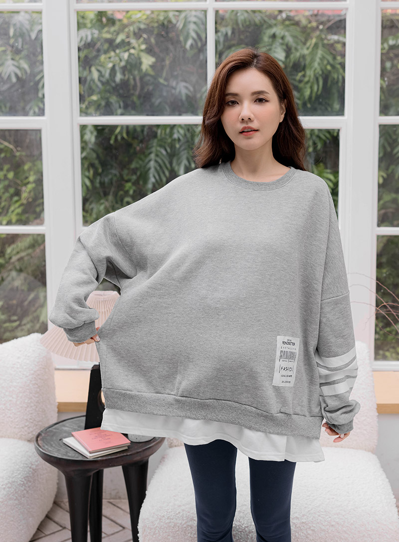 棠棠媽咪孕婦裝,秋冬推薦,必備單品,大學T