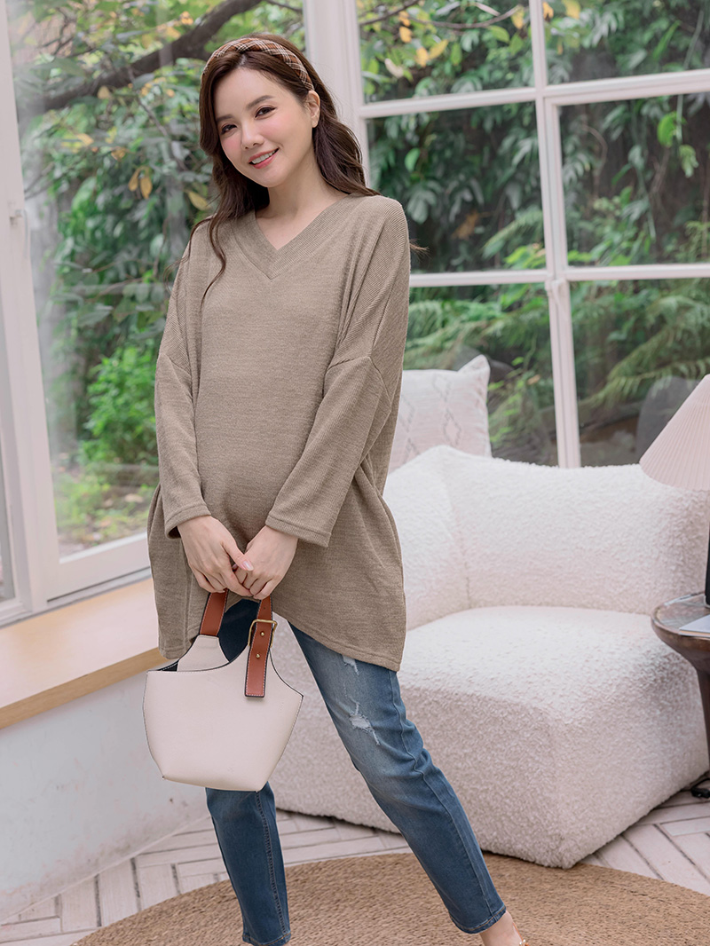 棠棠媽咪孕婦裝,針織,秋季新品,質感穿搭,新手媽咪,懷孕穿搭