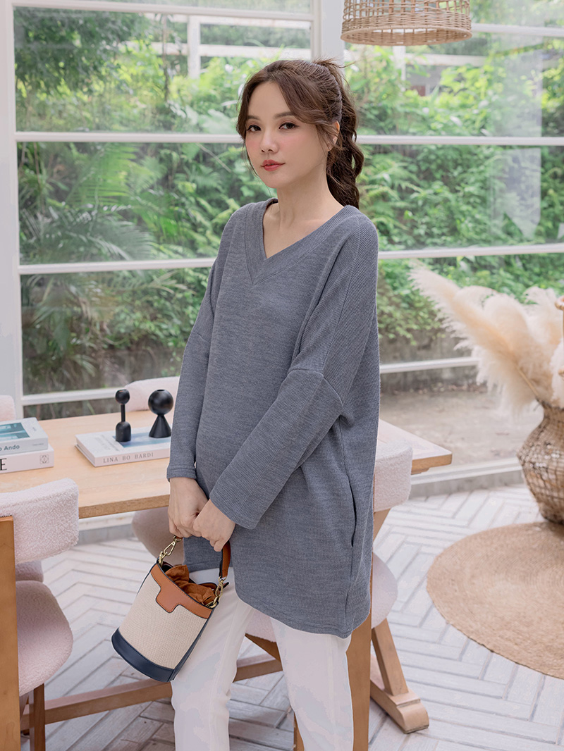 棠棠媽咪孕婦裝,針織,秋季新品,質感穿搭,新手媽咪,懷孕穿搭