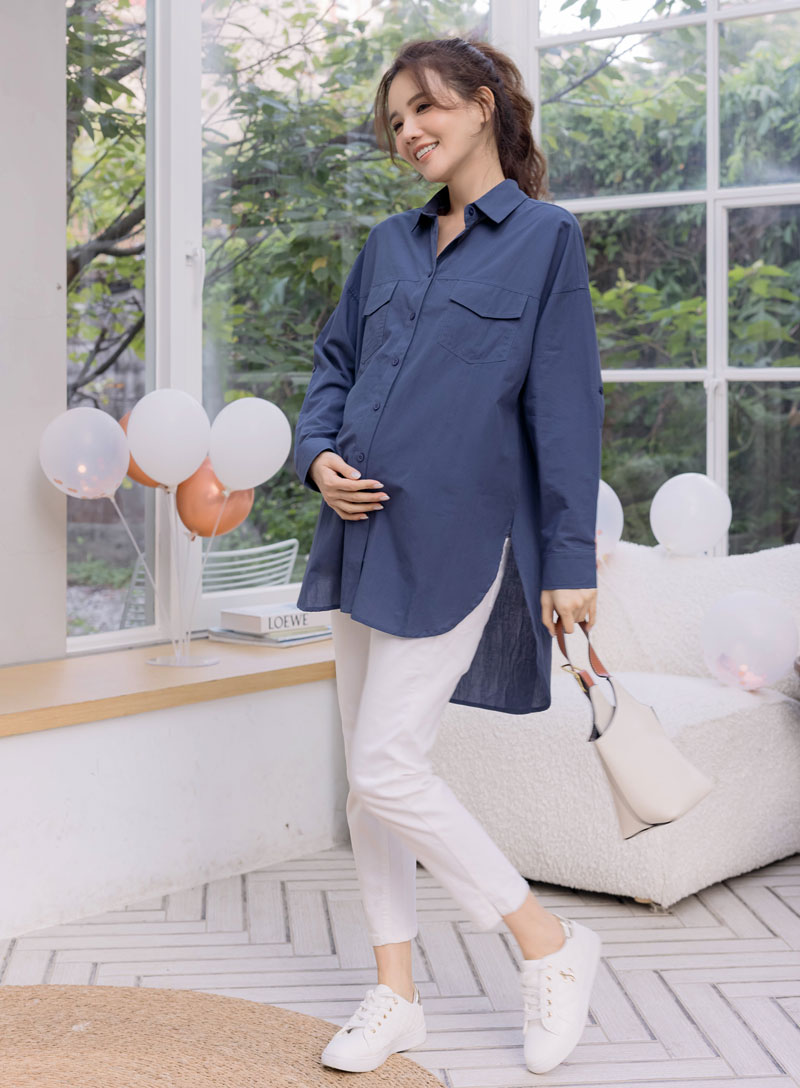 棠棠媽咪孕婦裝,時尚孕婦裝,襯衫,孕婦裝,懷孕推薦,孕婦裝哪裡買