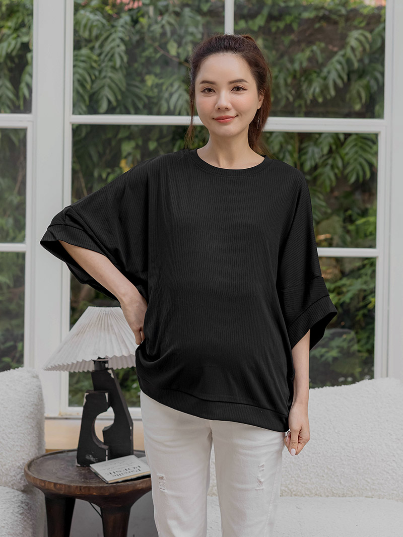 棠棠媽咪孕婦裝,涼感,坑條,夏季推薦,新手媽咪,懷孕穿搭