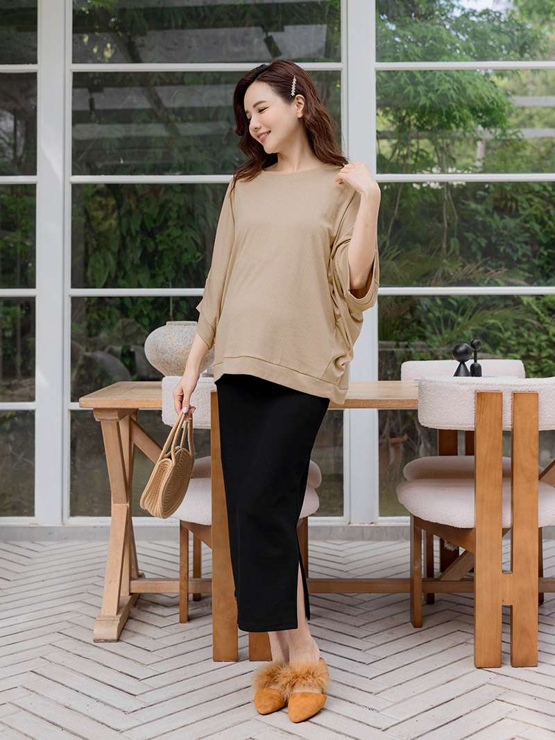 棠棠媽咪孕婦裝,涼感,坑條,夏季推薦,新手媽咪,懷孕穿搭