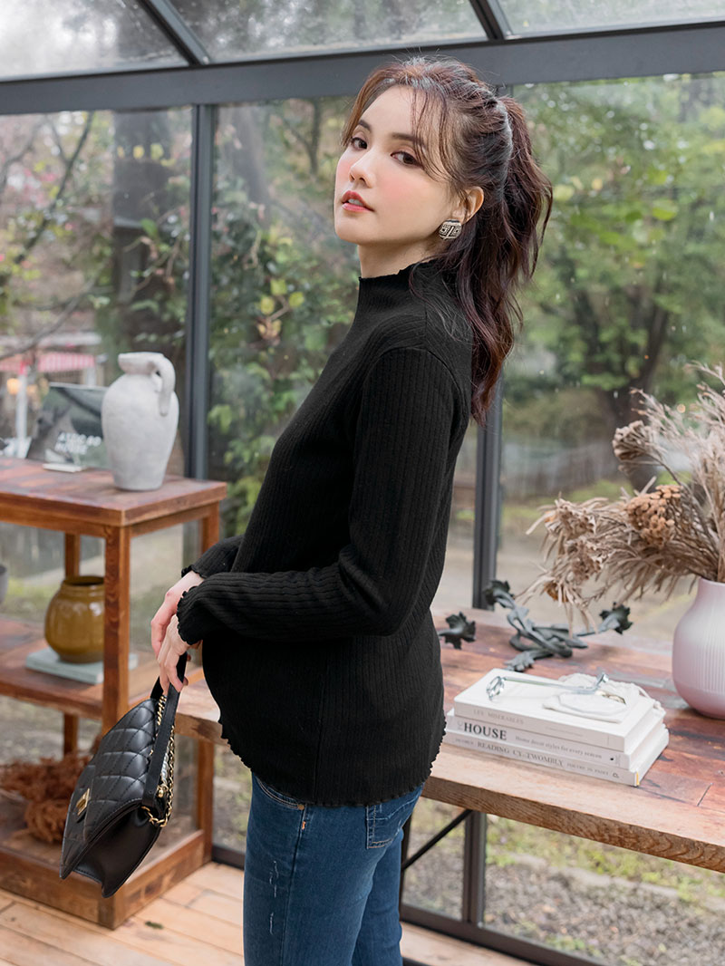 棠棠媽咪孕婦裝,捲邊,針織,保暖,哺乳衣,懷孕推薦,孕婦裝哪裡買