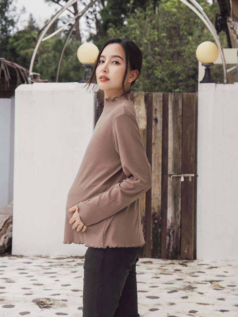 棠棠媽咪孕婦裝,內搭衣,捲邊,懷孕推薦,孕婦裝哪裡買
