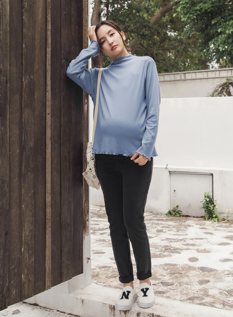 棠棠媽咪孕婦裝,內搭衣,捲邊,懷孕推薦,孕婦裝哪裡買