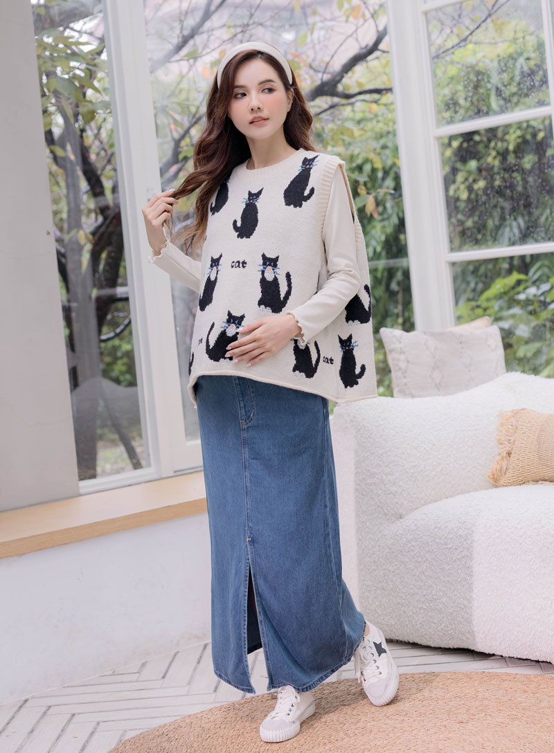 棠棠媽咪孕婦裝,針織背心,秋冬,保暖,孕婦裝哪裡買