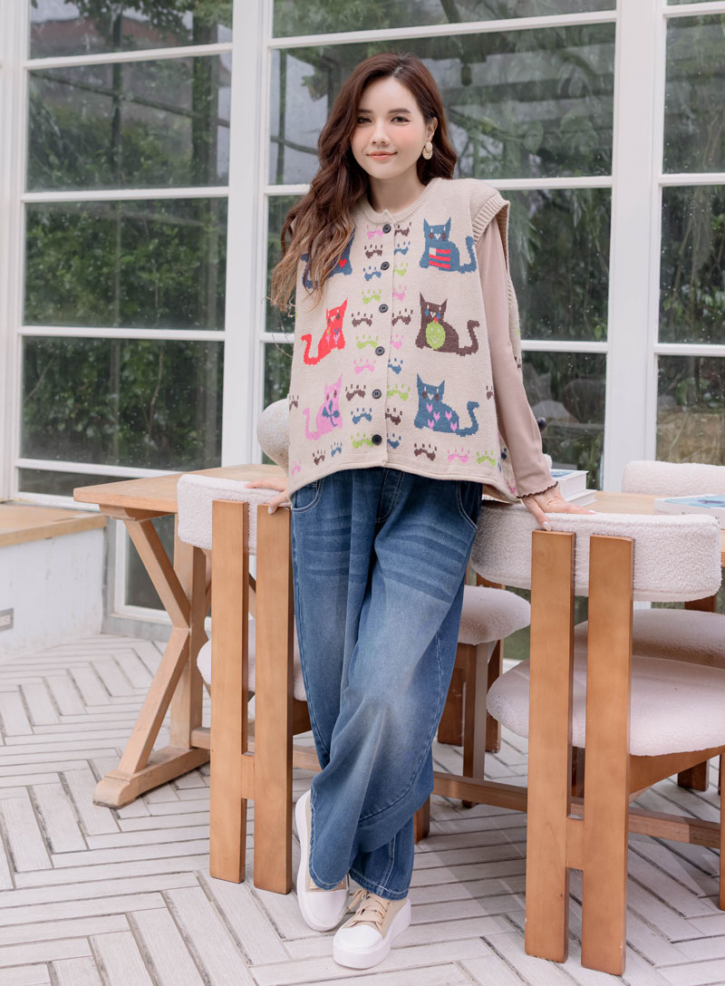 棠棠媽咪孕婦裝,針織背心,秋冬,保暖,孕婦裝哪裡買