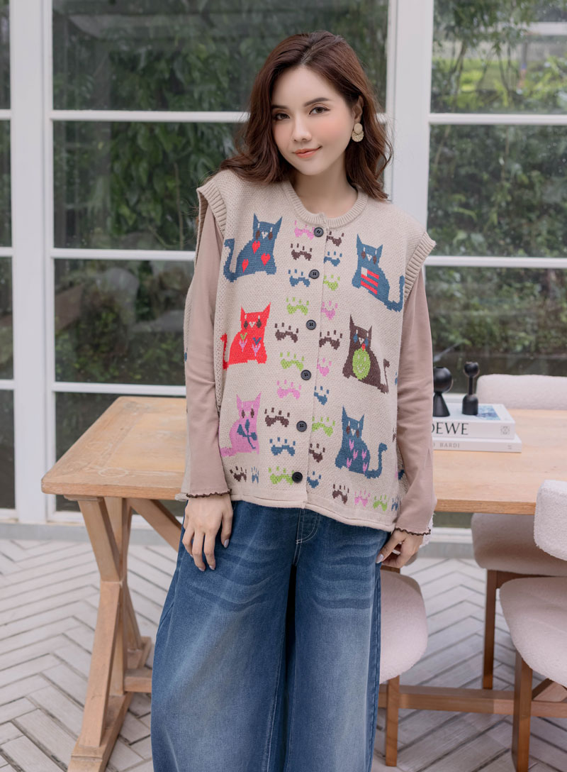 棠棠媽咪孕婦裝,針織背心,秋冬,保暖,孕婦裝哪裡買