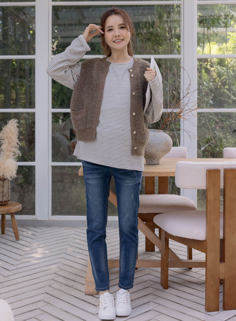 棠棠媽咪孕婦裝,背心,外搭,羊羔毛,保暖,懷孕推薦,孕婦裝哪裡買