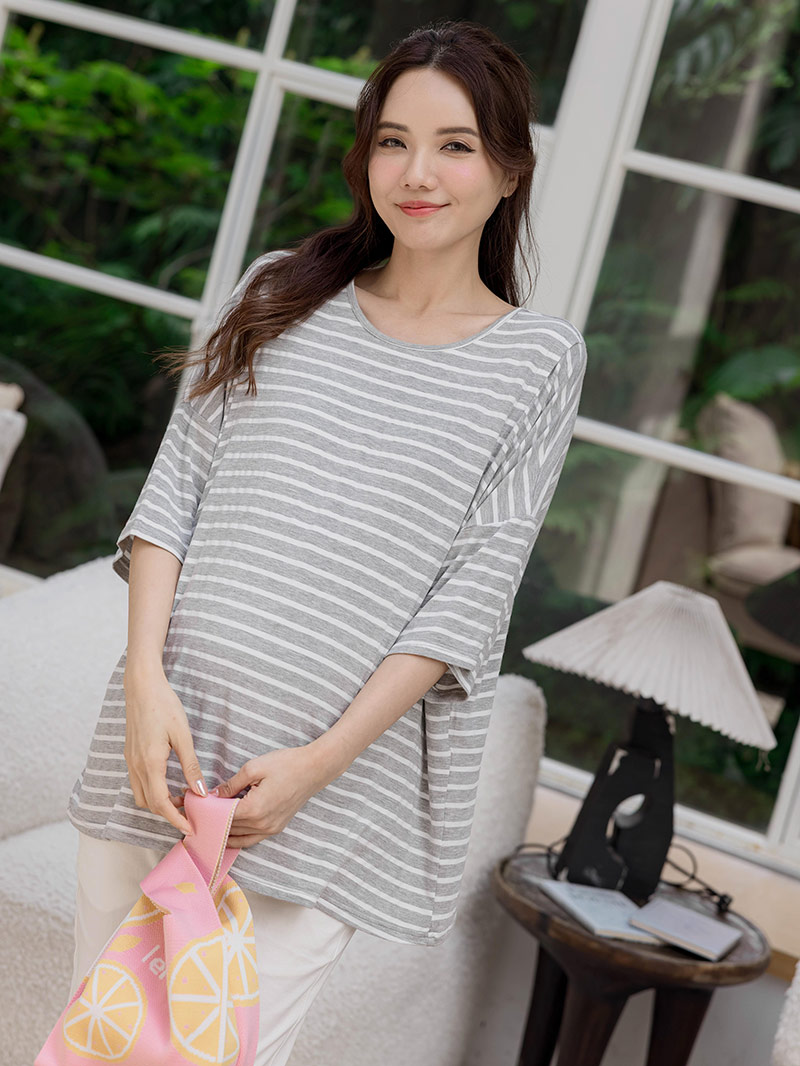 棠棠媽咪孕婦裝,居家服,哺乳衣,牛奶絲,涼感,百搭推薦,孕婦首選,現貨供應
