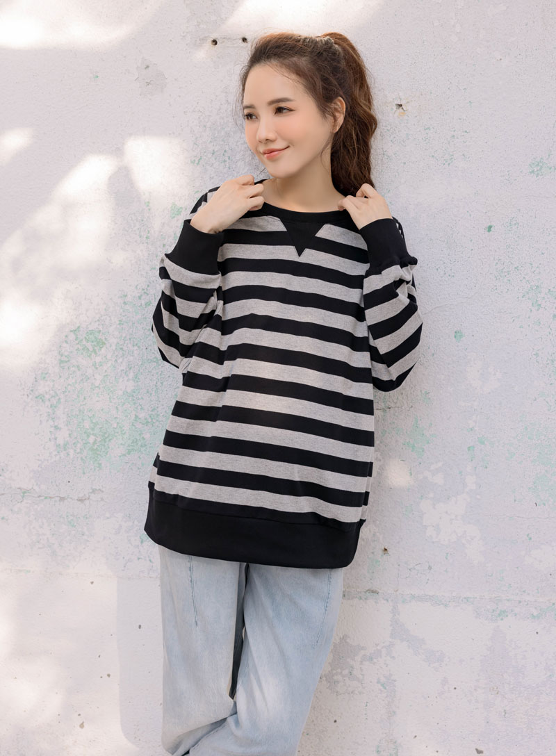 棠棠媽咪孕婦裝,哺乳上衣,懷孕必備,側掀式,現貨供應