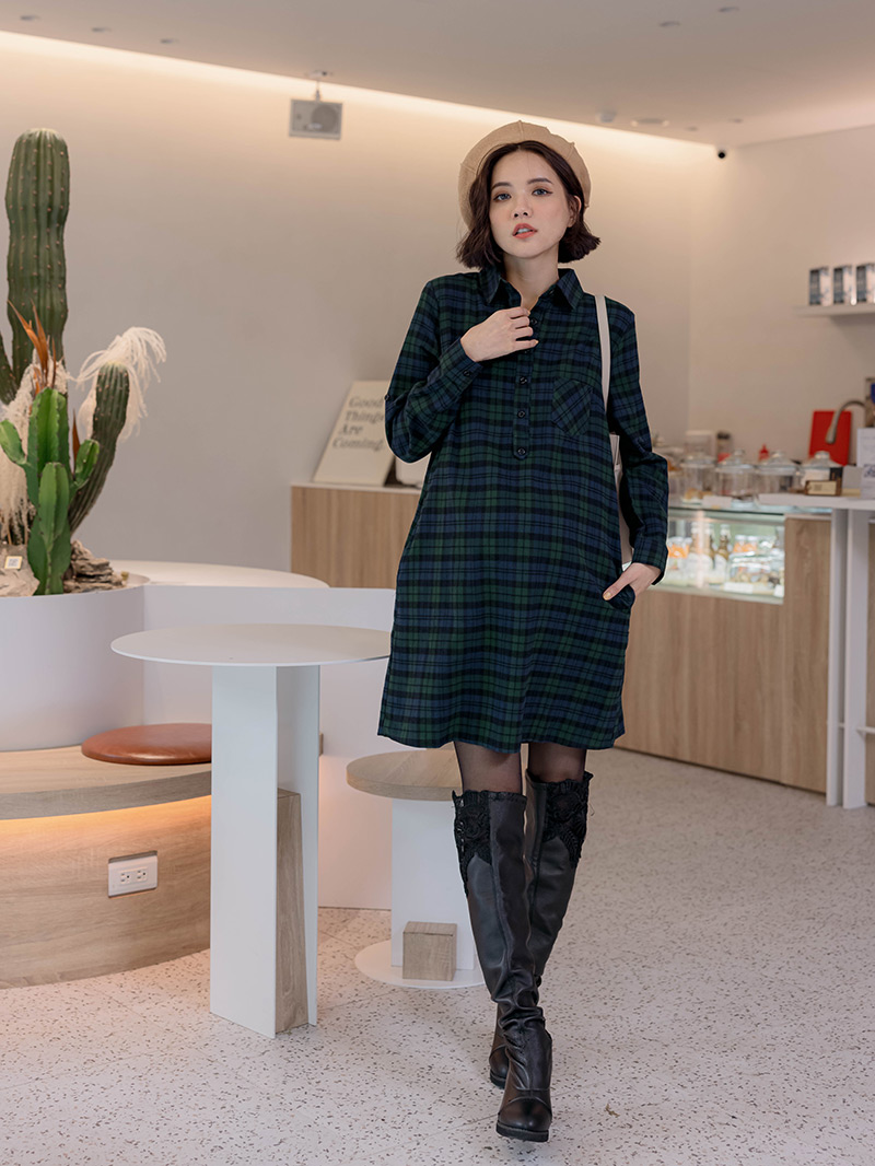 棠棠媽咪孕婦裝,時尚孕婦裝,哺乳洋裝,孕婦穿搭,格紋,懷孕推薦,孕婦裝哪裡買