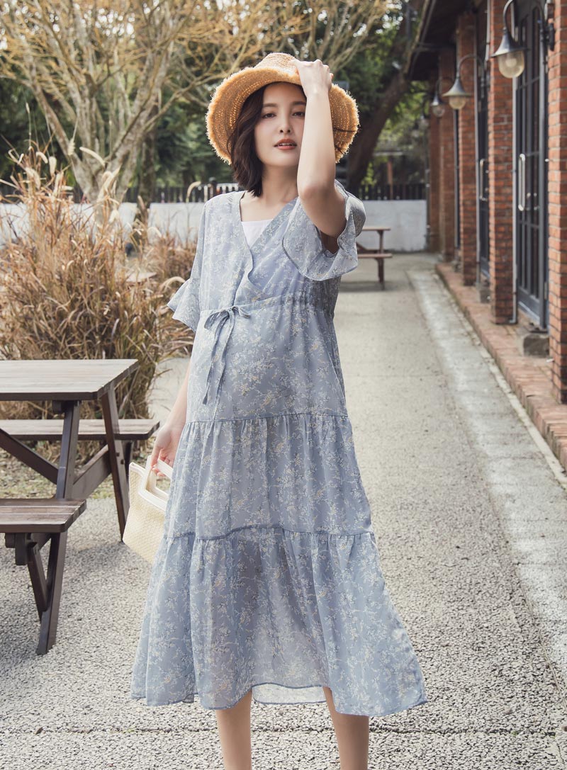 棠棠媽咪孕婦裝,春夏,孕婦洋裝,加大尺碼,懷孕穿搭