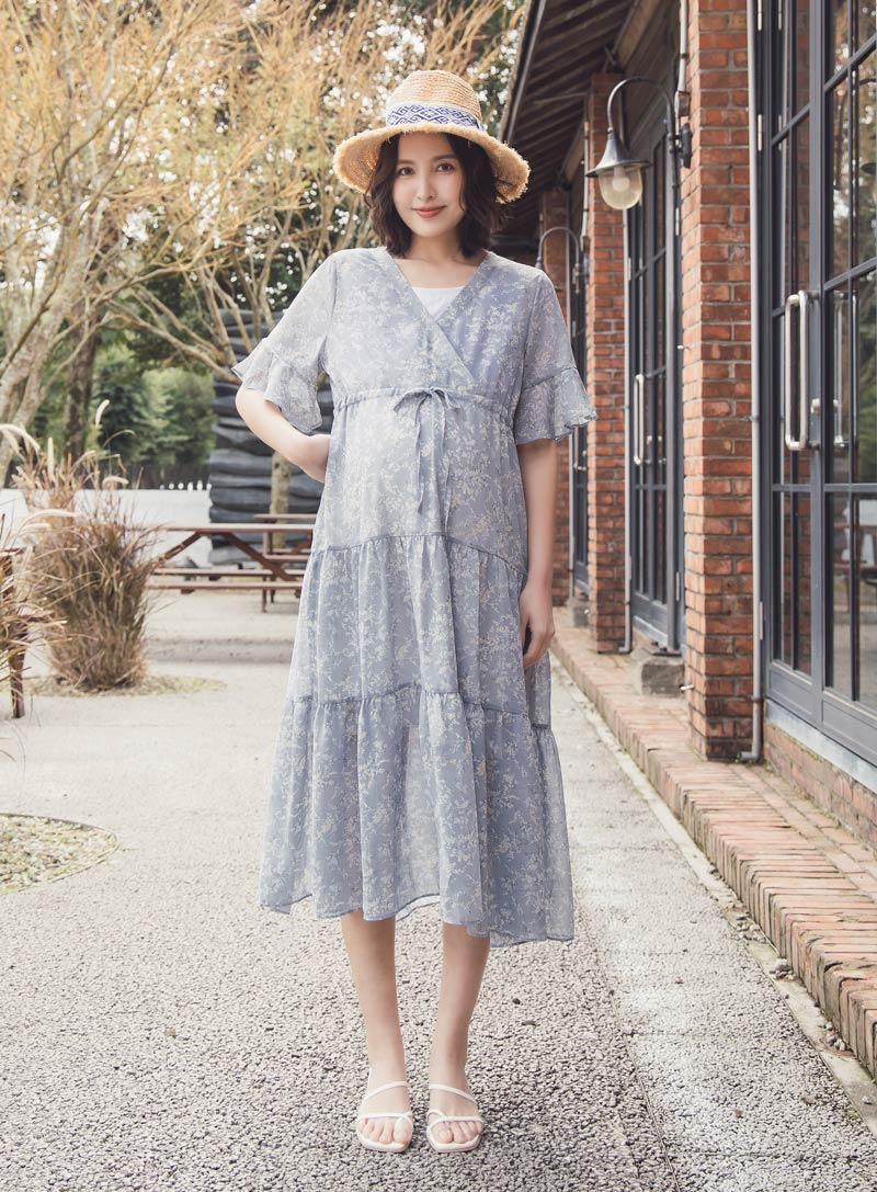 棠棠媽咪孕婦裝,春夏,孕婦洋裝,加大尺碼,懷孕穿搭