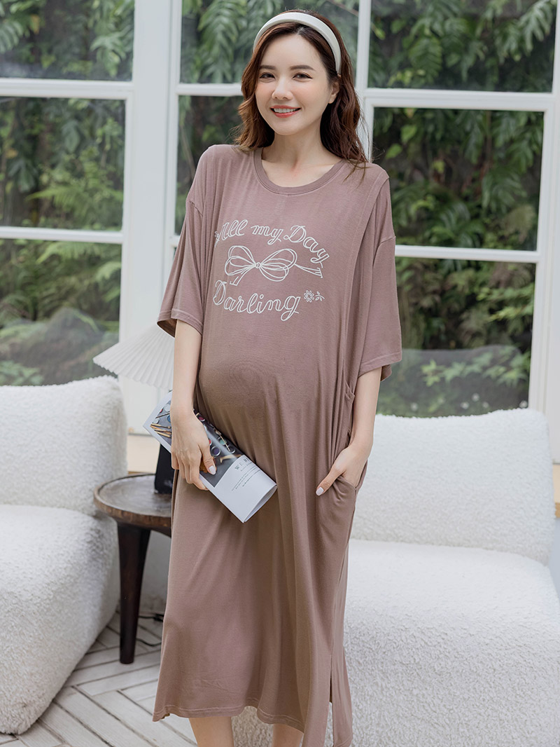 棠棠媽咪孕婦裝,哺乳,洋裝,莫戴爾棉,夏季推薦