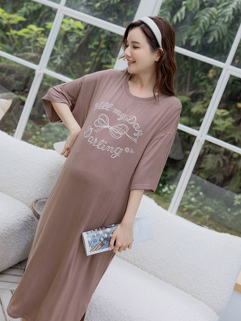 棠棠媽咪孕婦裝,哺乳,洋裝,莫戴爾棉,夏季推薦