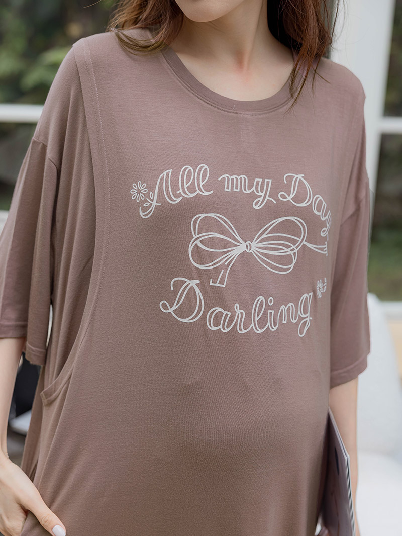 棠棠媽咪孕婦裝,哺乳,洋裝,莫戴爾棉,夏季推薦