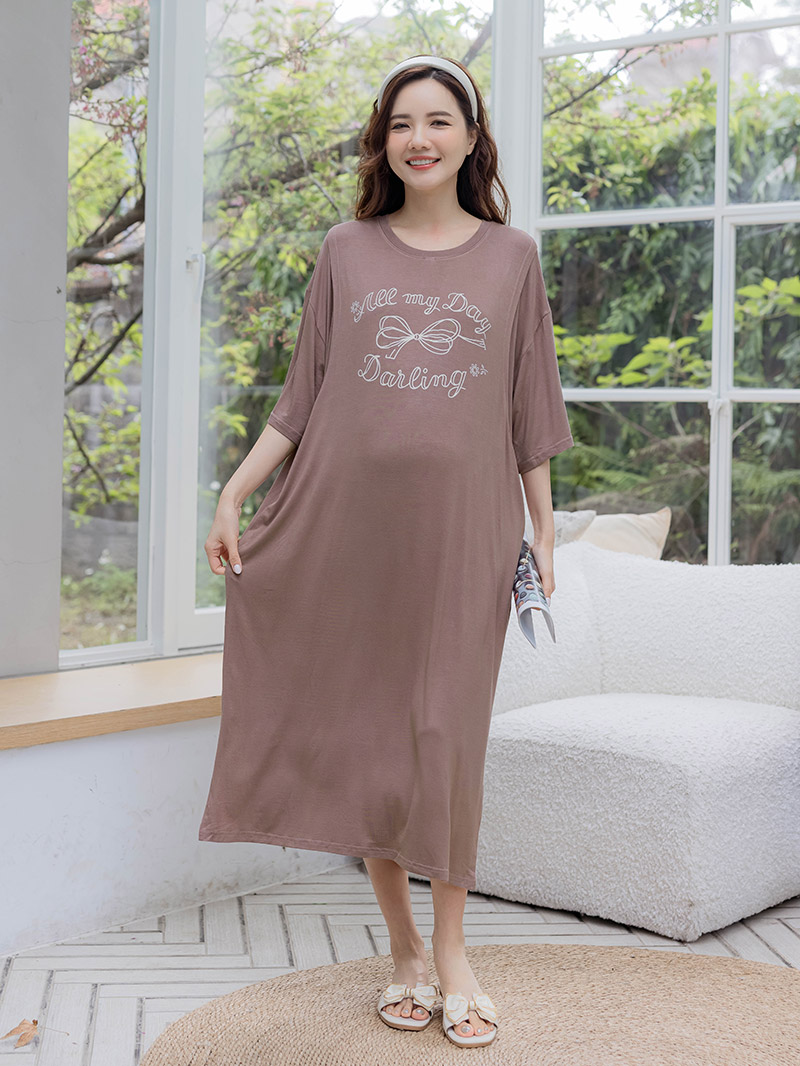 棠棠媽咪孕婦裝,哺乳,洋裝,莫戴爾棉,夏季推薦