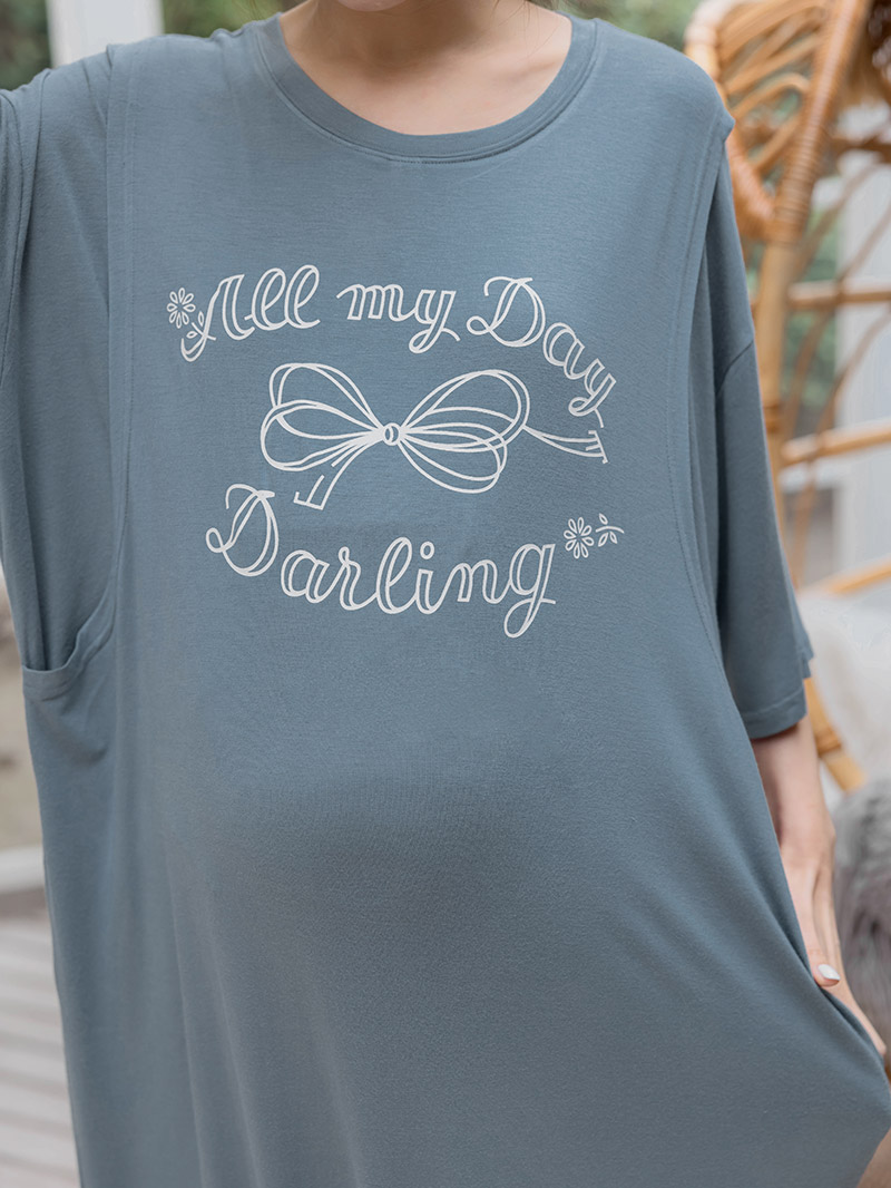 棠棠媽咪孕婦裝,哺乳,洋裝,莫戴爾棉,夏季推薦