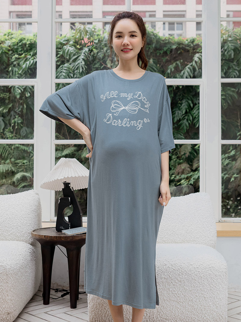 棠棠媽咪孕婦裝,哺乳,洋裝,莫戴爾棉,夏季推薦
