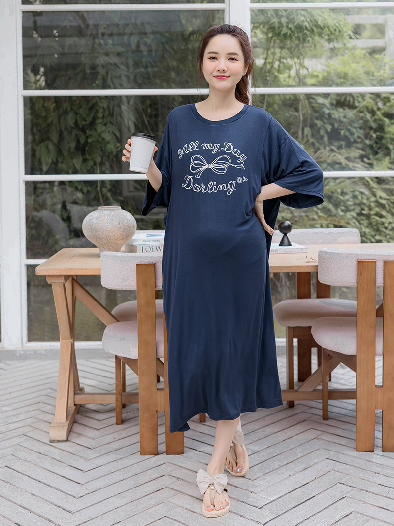 棠棠媽咪孕婦裝,哺乳,洋裝,莫戴爾棉,夏季推薦