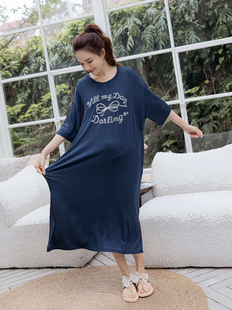 棠棠媽咪孕婦裝,哺乳,洋裝,莫戴爾棉,夏季推薦