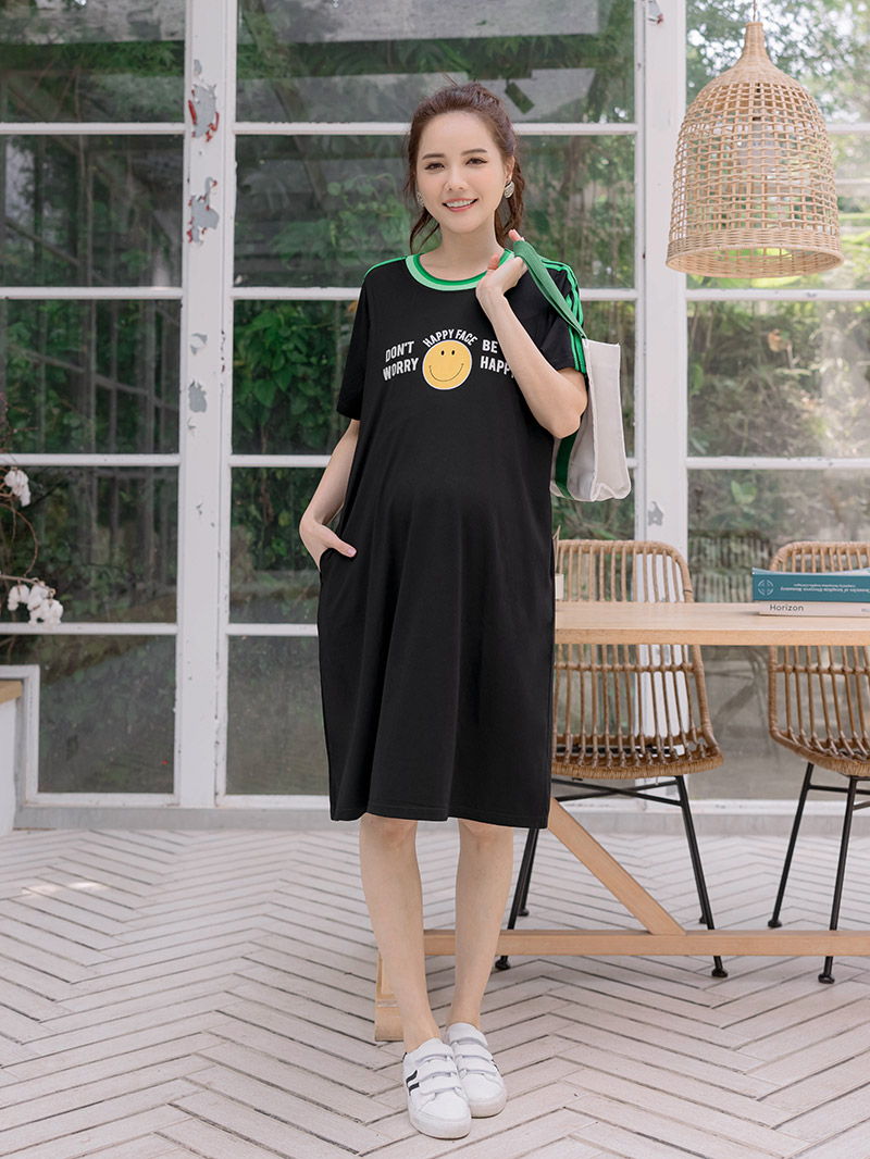 棠棠媽咪孕婦裝,新品上架,滑面布料,哺乳洋裝,熱銷,懷孕推薦,孕婦裝哪裡買