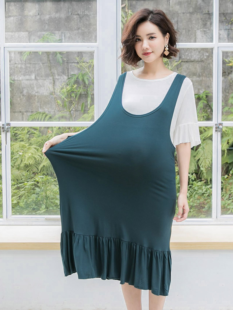 棠棠媽咪孕婦裝,時尚孕婦裝,兩件式,哺乳上衣,吊帶魚尾裙,懷孕推薦,孕婦裝哪裡買