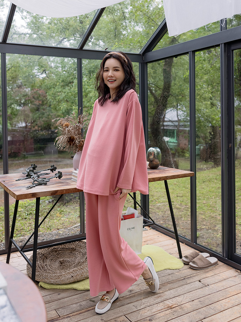 棠棠媽咪孕婦裝,哺乳,套款,斜紋布,側掀式