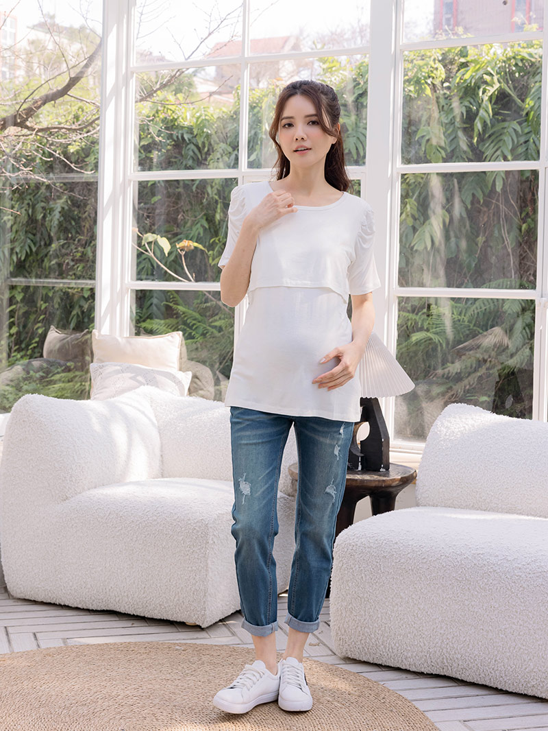 棠棠媽咪孕婦裝,哺乳衣,上掀,上衣,孕婦裝,懷孕推薦,孕婦裝哪裡買